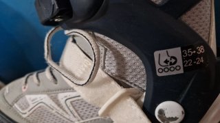 Patines en línea con protección de regalo