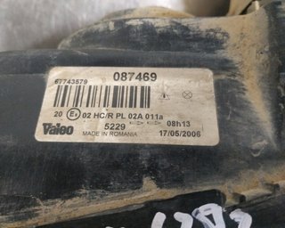 Faro izquierdo 67743579 renault megane fase 384288