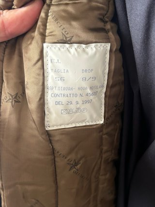 Cappotto Esercito Italiano Verde Oliva