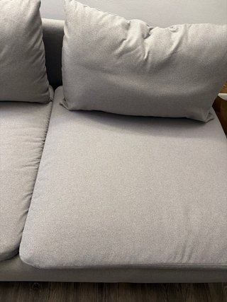 Sofá IKEA SÖDERHAMN 2 plazas gris