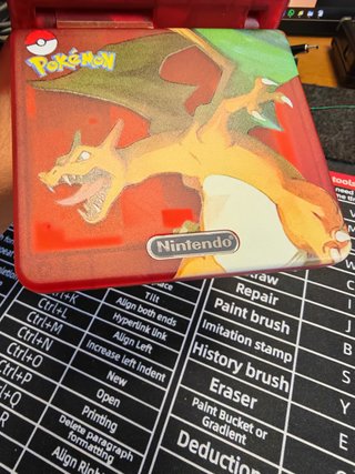 Game Boy Advance SP - Charizard + Gioco
