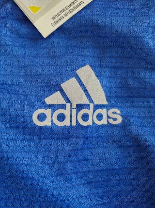 Camiseta manga larga Adidas azul