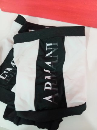 Costume Uomo Emporio Armani Nero Bianco