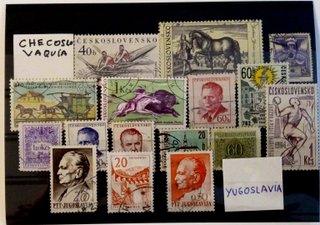 149 Sellos Europa Central en general años 50 a 70