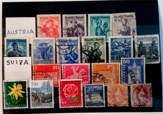 149 Sellos Europa Central en general años 50 a 70