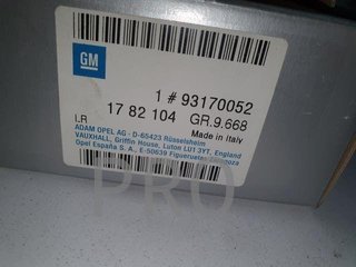 Embellecedor radio opel agila A nuevo 93170052
