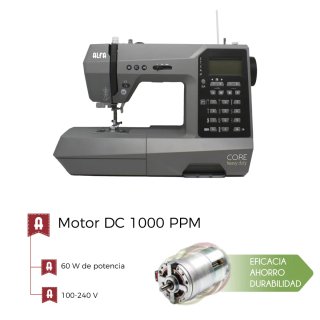 Máquina de coser Alfa CORE Heavy Duty