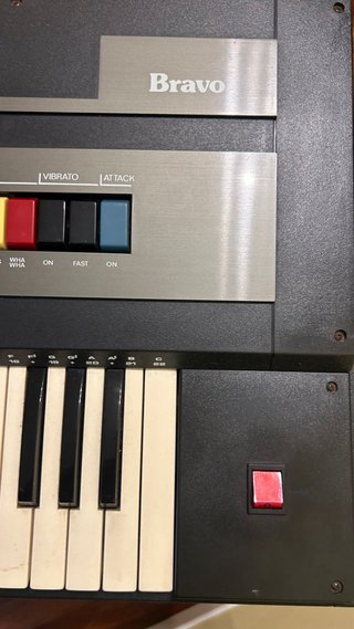 Teclado Farfisa Bravo Órgano