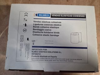 12 Vendas Elásticas Cohesivas 10cm x 4.5m