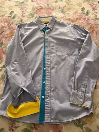 Camisa Tommy Hilfiger M Azul