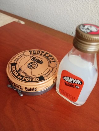 Lote 2 Productos Vintage Búfalo
