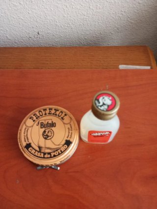 Lote 2 Productos Vintage Búfalo