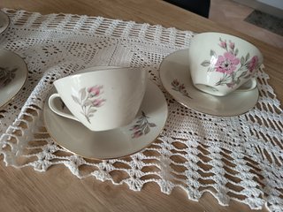 Set 4 Tazze da Tè Seltman Weiden Bavaria Vintage