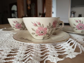 Set 4 Tazze da Tè Seltman Weiden Bavaria Vintage