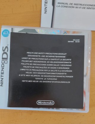 Scatola e manuali Pokémon Platino per Nintendo DS