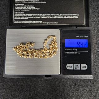 Cadena Oro 18K Gucci Calabrote 9,42gr 41cm