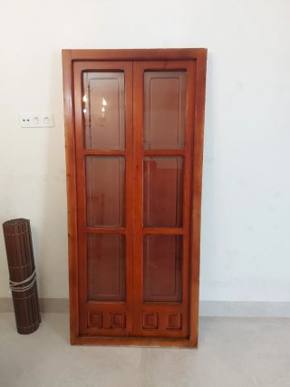 2 Ventanas con Persianas de Madera