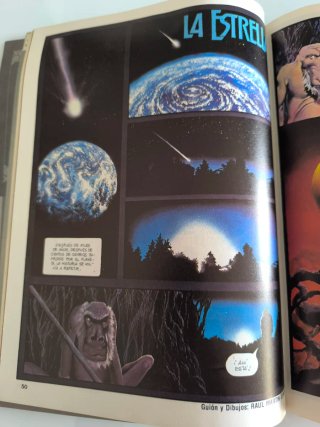Comic de la fantasía y ciencia ficción para adulto