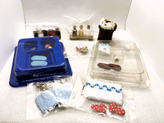 CASA DE MUÑECAS ACCESORIOS PARA BAÑO, NUEVOS