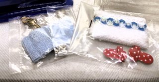 CASA DE MUÑECAS ACCESORIOS PARA BAÑO, NUEVOS