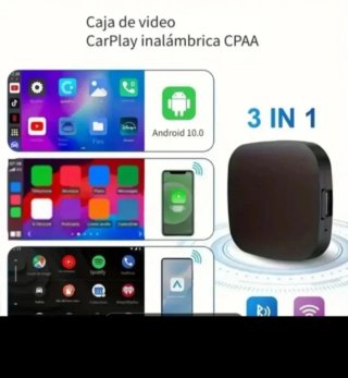 Adaptador Wireless CarPlay Android Auto
