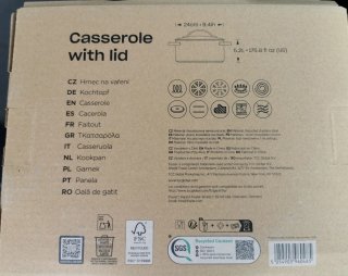 NUEVA. Olla Cacerola Fissler 24cm Acero Inoxidable
