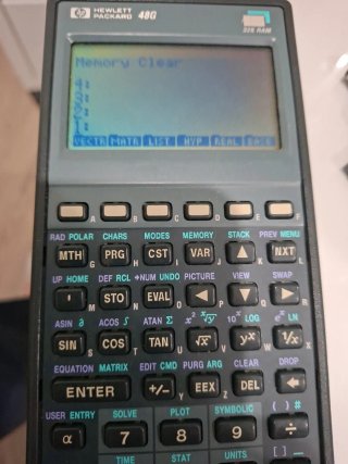 Calculadora HP 48G Científica