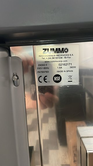 Zummo Z40 Adapt Máquina Zumos
