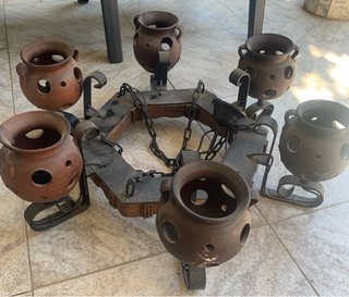 LAMPARA ESTILO MEDIEVAL