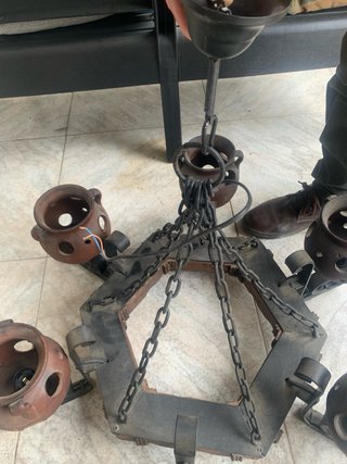 LAMPARA ESTILO MEDIEVAL