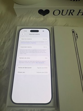 iPhone Air 256GB Blanco IMPOLUTO!!