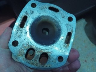 Culata y piña luces Honda NSR 74