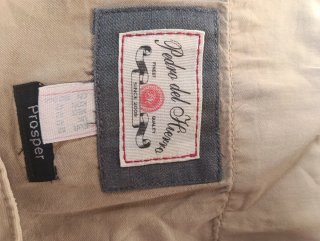 Pantalones cortos de vestir hombre beige