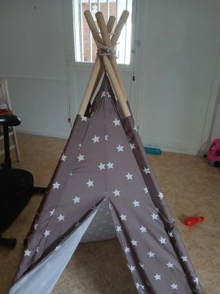 Tipi infantil estrellas como nuevo