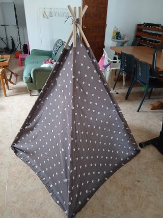 Tipi infantil estrellas como nuevo