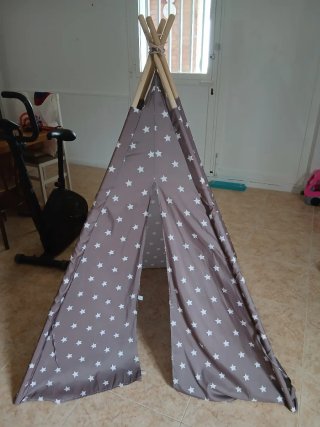 Tipi infantil estrellas como nuevo