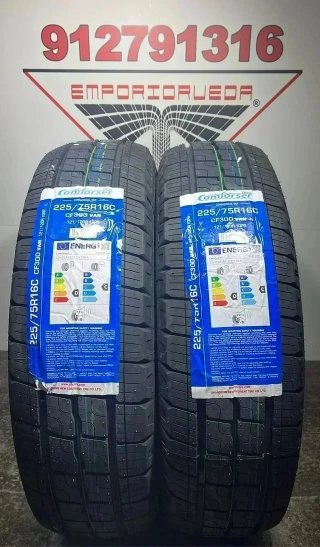 4UD 225 75 16C R COMFOSER RUEDA NUEVA YA MONTADA