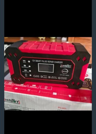Cargador Baterías Coche Moto 12V JINNUOY
