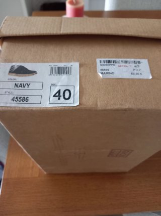 Botas de ante azul para hombre