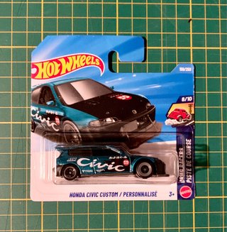 Hot Wheels Honda Civic Custom 1/64