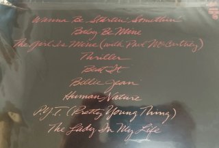 Michael Jackson Thriller Vinilo LP 1ª Edición