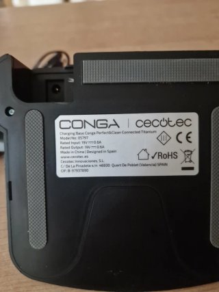 Base y cargador Conga Perfect&Clean