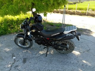 Hyosung Karion Enduro Negra
