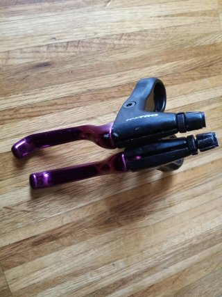 Manetas Freno Tektro Morado