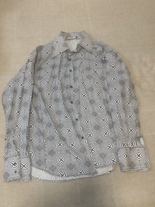 Camisa de vestir gris hombre
