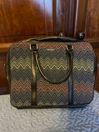 Bolso maletín Misako Multicolor Zigzag