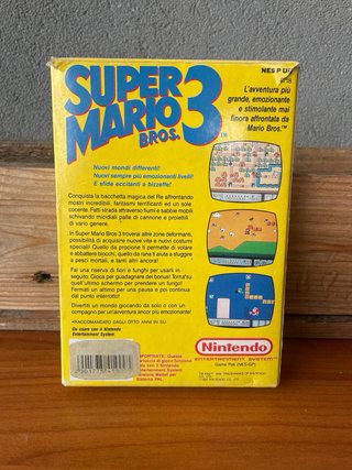 Super Mario Bros. 3 videogioco Nintendo NES Mattel