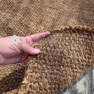 Tappeto/barriera in fibra di cocco 1m x 3m per interni/esterni