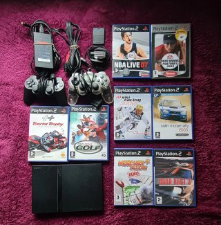 PlayStation 2 Slim Nera