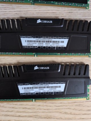 Corsair Vengeance DDR3 12GB 1600MHz Triple Channel